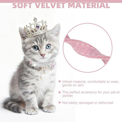 EXPAWLORER Soft Velvet Safe Cat Collars - Image 4