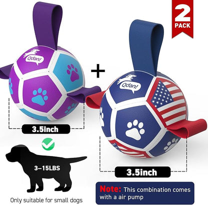 QDAN 2 Pack Small Dog Toys, Puppy Balls, Dog Balls - Image 6