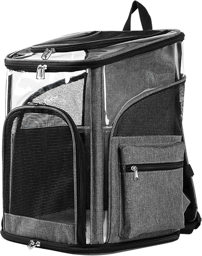 Cat Carrier Backpack for Small Medium Cats Dogs Backpack Puppies up to 26 Lbs by Beidingsen
