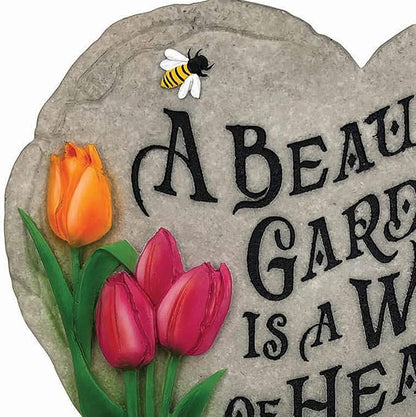 Spoontiques - Garden Décor - Beautiful Garden Stepping Stone - Decorative Stone - Image 4
