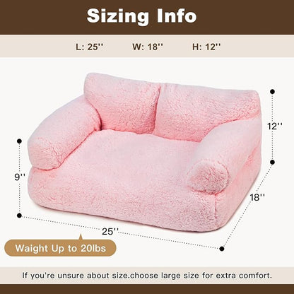 Large Cat Beds for Indoor Cats, Dog Couch Bed, Cute Cat Couch Sofas for Less - Image 3