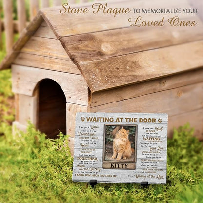 Personalized Cat Memorial Stone, Headstones Gift - Image 7
