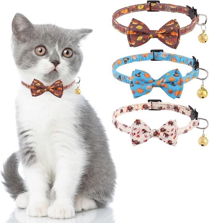 KOOLTAIL Cat Collar with Bow Tie and Bell by KOOLTAIL