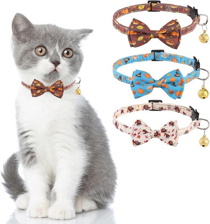 KOOLTAIL Cat Collar with Bow Tie and Bell by KOOLTAIL