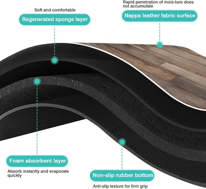 Pet Feeding Mat for Floors Waterproof Dog Mat for Food and Water Absorbent - Image 6