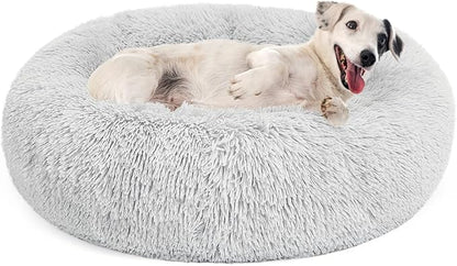 MIXJOY Orthopedic Dog Bed Comfortable Donut Cuddler Round Pet Beds Ultra Soft by MIXJOY