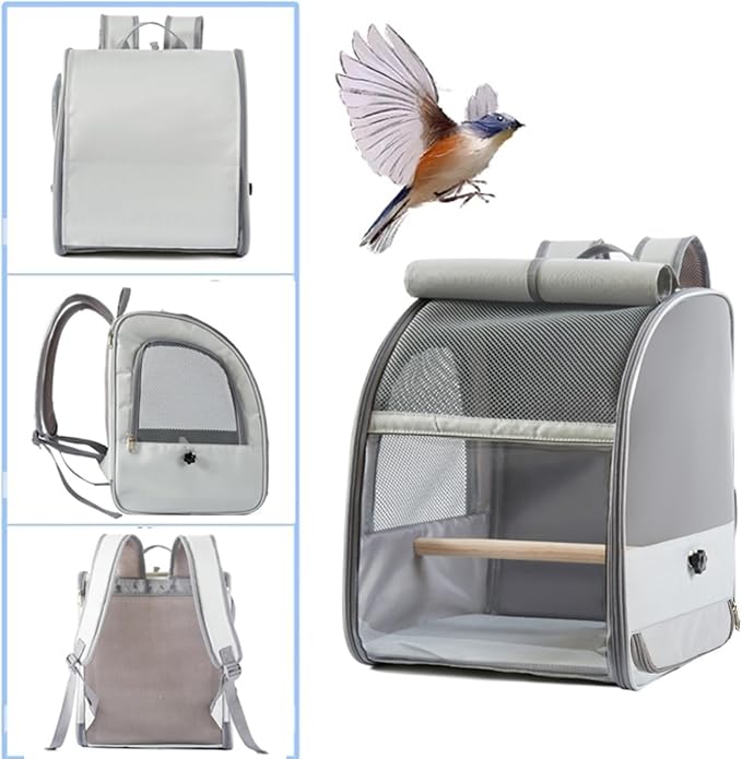 Durability Polyester Bird Travel Carriers Backpacks - Image 4