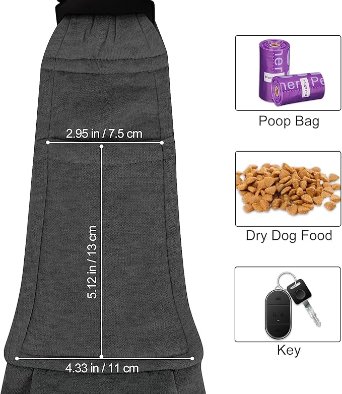 PETLOFT Reversible Dog Cat Sling Carrier, Small Carrier, Adjustable Sling - Image 6