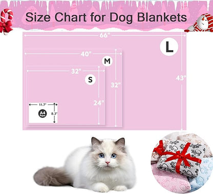 Stuffed Premium Soft Dog Blanket, - Image 5