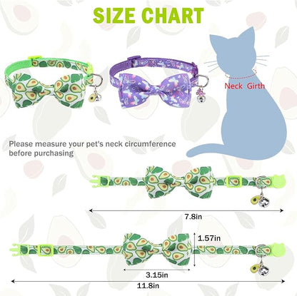 SCENEREAL Cat Collar with Bells, Safety Kitten Collar - Image 4