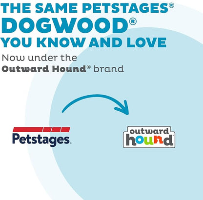 Outward Hound Dogwood Mushroom Durable Dog Chew Toy, Peanut Butter Scent - Image 2
