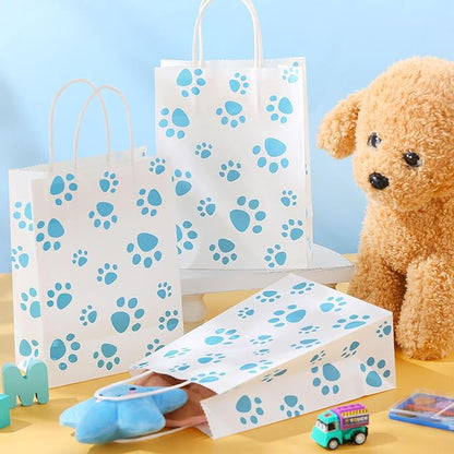Blulu 20 Pcs Puppy Dog Paw Gift Bags - Image 4