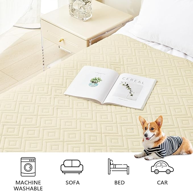hyha Waterproof Dog Blanket, Soft Dog Bed Cover Pet Blankets, Waterproof Sofa - Image 7
