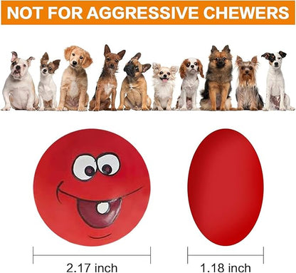 Squeaky Dog Toy Chewing Dog Toys Durable Teething Latex Rubber Soft Interactive - Image 7
