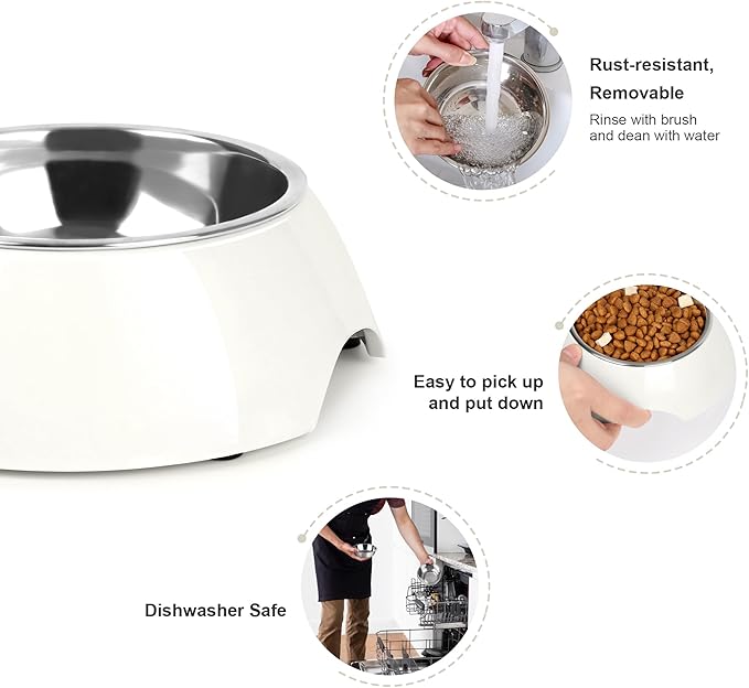 Elevated Dog Bowls Set - Image 5