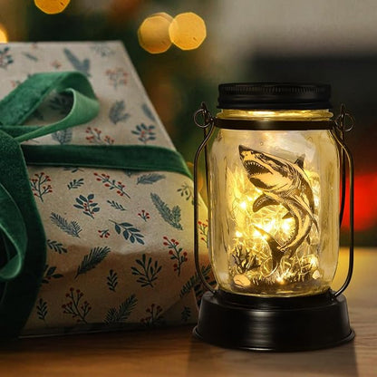 kyoryuger Shark Gifts for Women/Men Shark Solar Lanterns Dog Mom Birthday Jaws - Image 2
