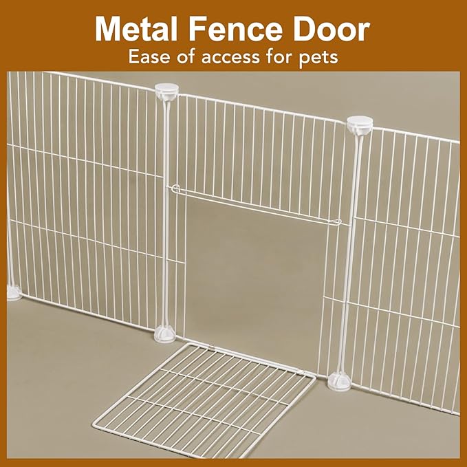 12 Panels Small Animal Playpen, Pet Playpen, C&C Cage - Image 5
