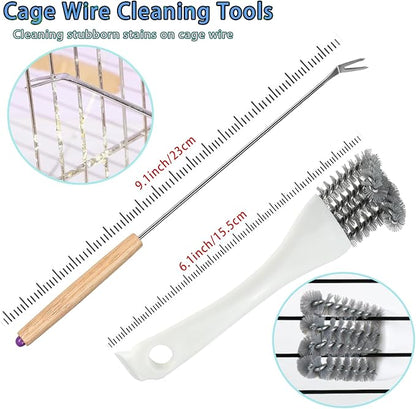 6pcs Set Bird Cage Cleaner Kit - Image 2