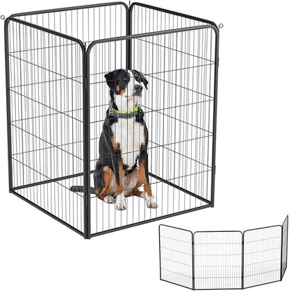 BestPet | Dog Playpen Extender | 40 Inch, 4 Panels | Heavy Duty Metal Pet by BestPet