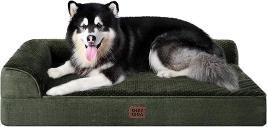 EHEYCIGA XXL Dog Bed Memory Foam, Orthopedic Giant Dog Bed Jumbo by EHEYCIGA