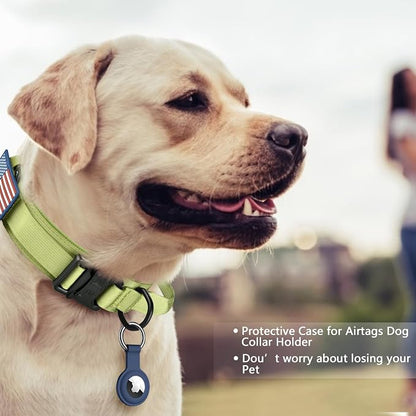 DAGANXI Tactical Dog Collar, Adjustable Military Training Nylon Dog Collar - Image 2
