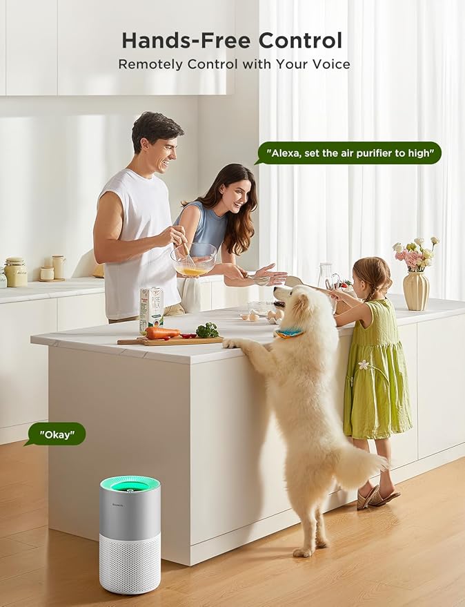 GoveeLife Air Purifiers for Home, Smart Air Purifier for Large Rooms - Image 4