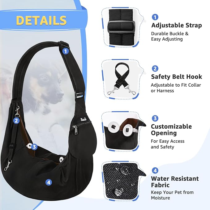 SlowTon Dog Carrier Sling - Image 2