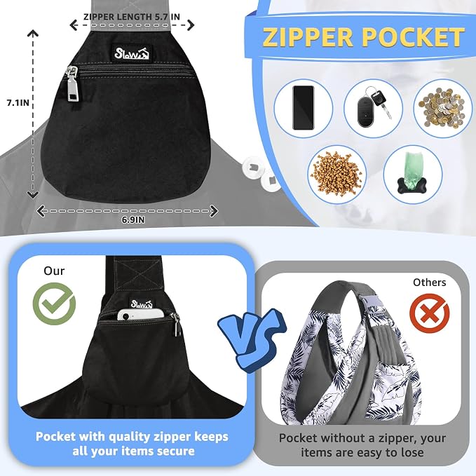 SlowTon Dog Carrier Sling - Image 3