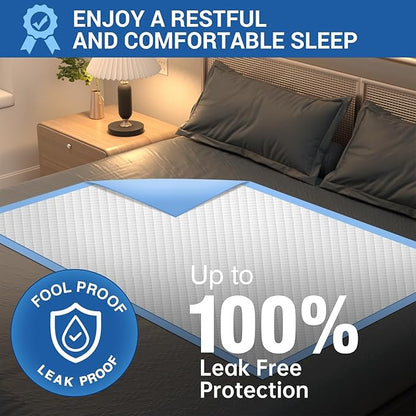 Bed Pads Disposable 40"X60" Super Absorbent Pee Pads, Oversized Underpads - Image 6