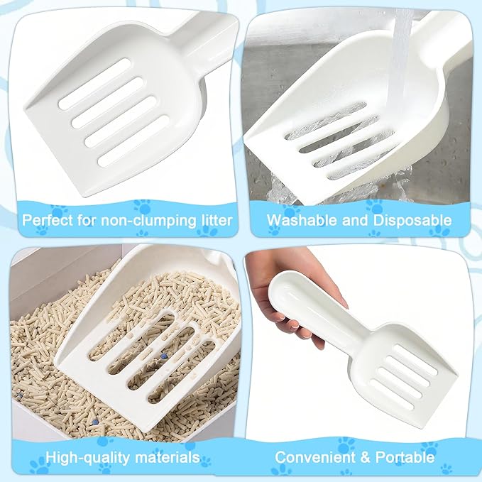 Bokon 6 Pack Disposable Cat Litter Scoop - Image 3