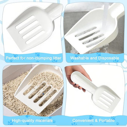 Bokon 6 Pack Disposable Cat Litter Scoop - Image 3