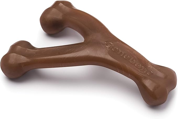 Benebone Peanut Butter Flavored Wishbone Chew Toy by Benebone