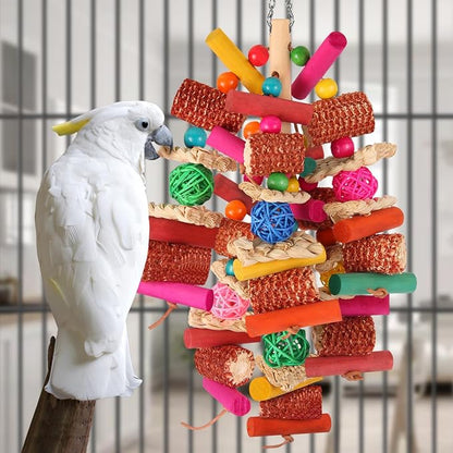 Kyouki Parrots Toys for Cockatiels, Parrotlets, Meyer's & Other Small/Medium - Image 6