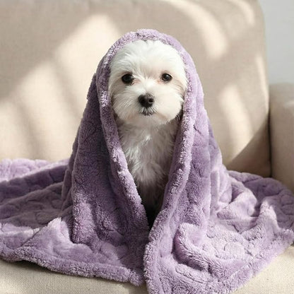 Tegeme 3 Pcs Small Dog Blanket 280 GSM Washable Pet Bed Cover Soft Fluffy Puppy - Image 5