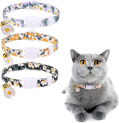 3 Pack Breakaway Cat Collars by DILLYBUD