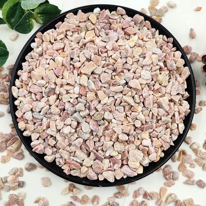 10LB Succulent and Cactus Gravel Pebbles, 1/5 Inch Natural Decorative Polished by YISZM-ForYourNaturalLife
