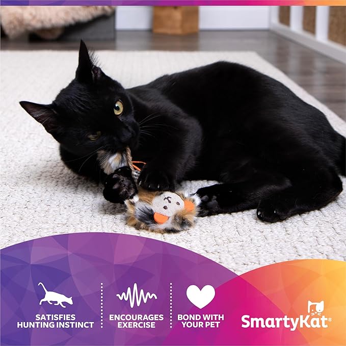 SmartyKat Instincts Prideful Player HappyNip Launch & Chase Cat Toy - Image 2