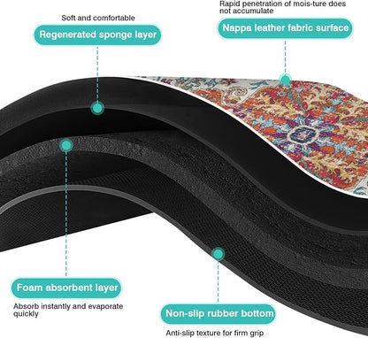 Pet Feeding Mat for Floors Waterproof Dog Mat for Food and Water Absorbent - Image 6