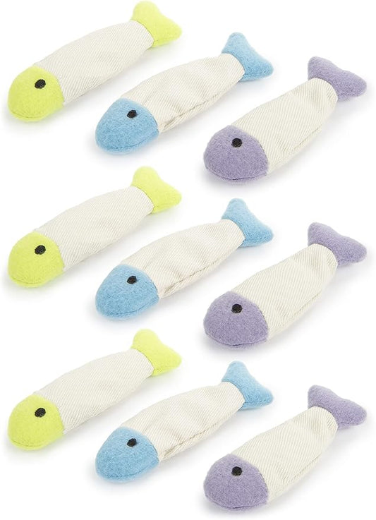 SmartyKat Fish Flop Crinkle Catnip Cat Toys by SmartyKat