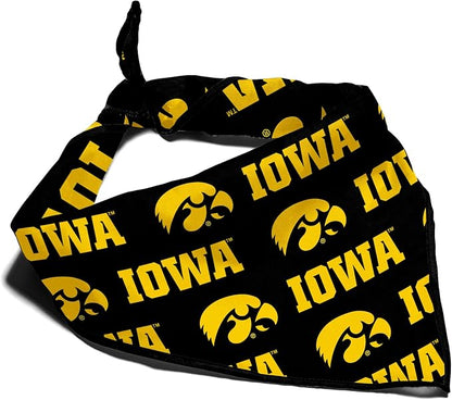 Iowa Hawkeyes Officially Licensed Bandana by ShopInstaPets