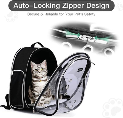 BAGLHER Cat Carrier Backpack Bubble - Image 3