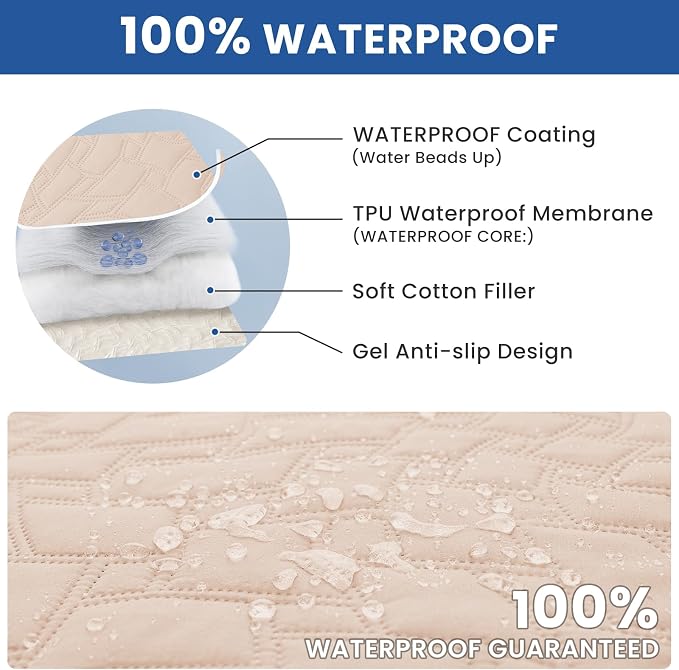 Waterproof Dog Bed Cover, Non-Slip Dog Blanket - Image 2