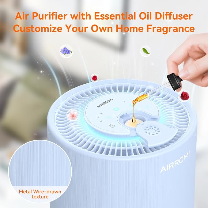 AIRROMI Air Purifier for Bedroom - Image 5
