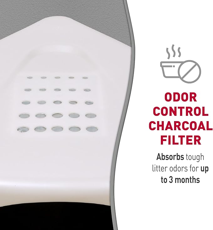 Nature’s Miracle Hooded Corner Litter Box, - Image 4