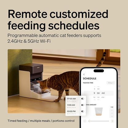 PETLIBRO RFID Multiple Cats Feeder 2 Packs, Tag Activated Exclusive Meals - Image 6