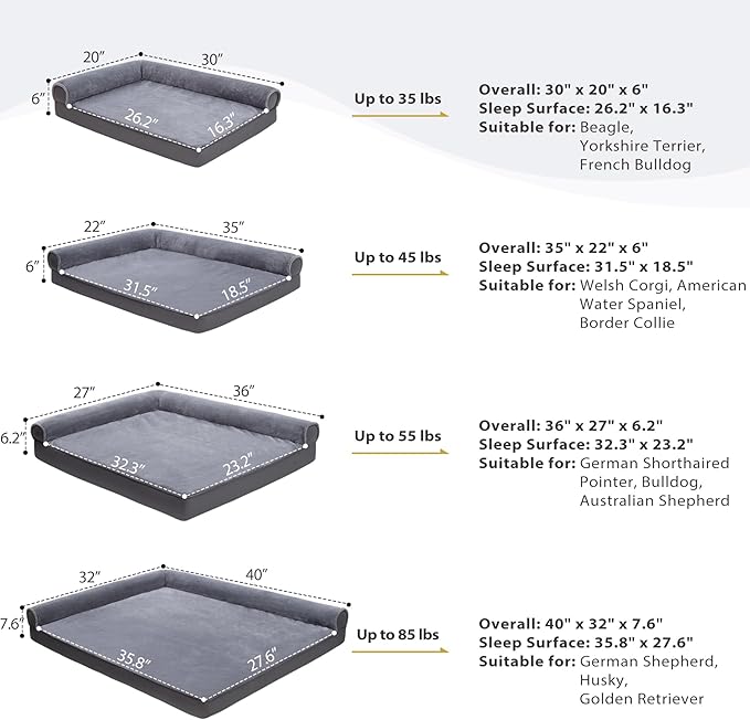 KSIIA Orthopedic Dog Bed - Image 6