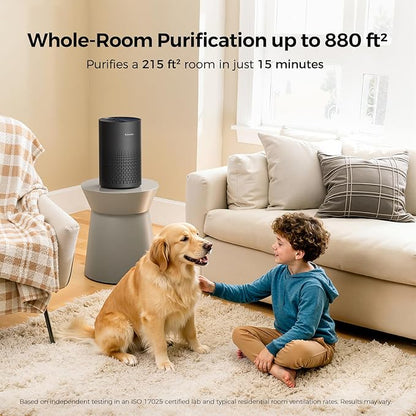 Purivortex Air Purifiers for Bedroom, Quiet Air Purifier - Image 2