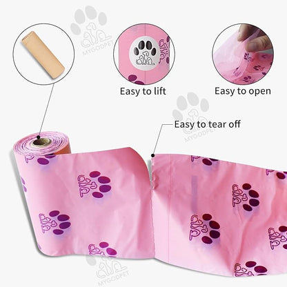 Dog Poop Bags Rolls 300 Count Biodegradable Poop Bags Refills - Image 5