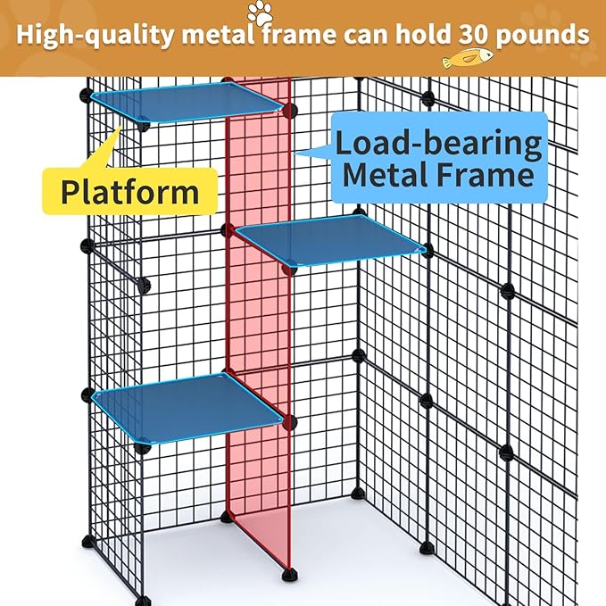 Oneluck 41Inch Catio Outdoor Cat Enclosure - Image 6