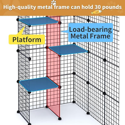 Oneluck 41Inch Catio Outdoor Cat Enclosure - Image 6